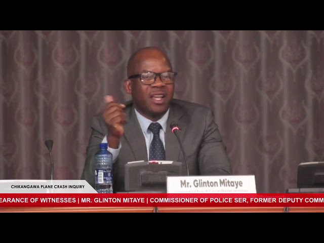 Parliamentary Ad - Hoc Committee on the 10th June, 2024 Chikangawa Plane Crash