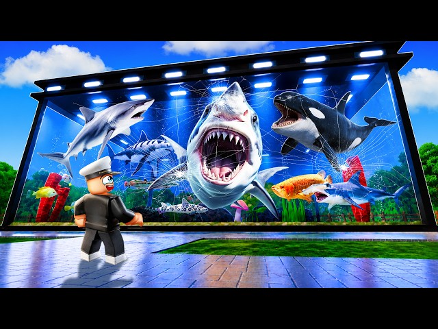 Building the BEST FISH TANK EVER in ROBLOX
