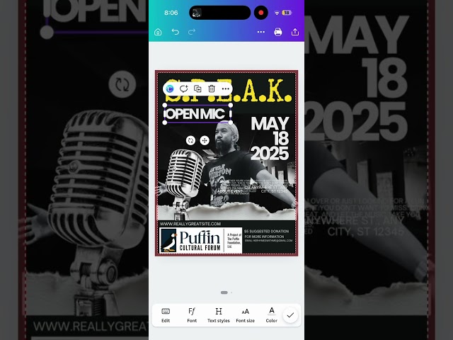 Making Flyers without AI Tutorial