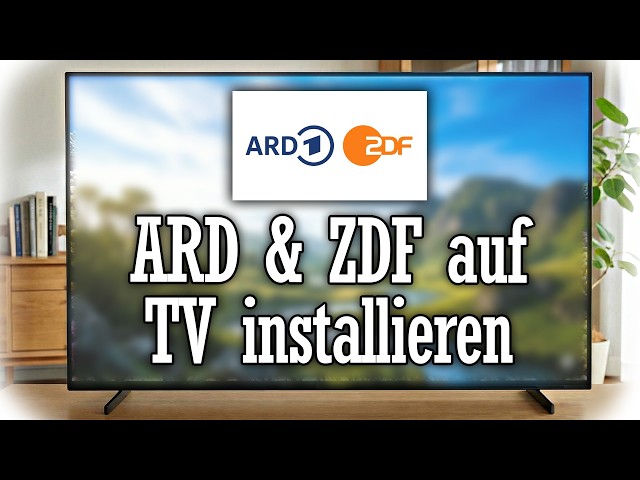 ARD & ZDF Mediathek auf Fernseher installieren - TV Samsung, Philips, LG, Hisense uvm Anleitung