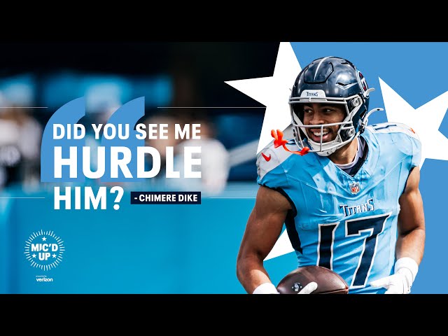 Chimere Dike Week 7 vs Patriots | Mic'd Up