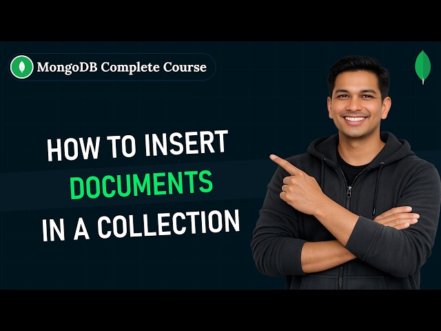 How to Insert Documents in MongoDB: insertOne() vs insertMany() | Getting Started with MongoDB