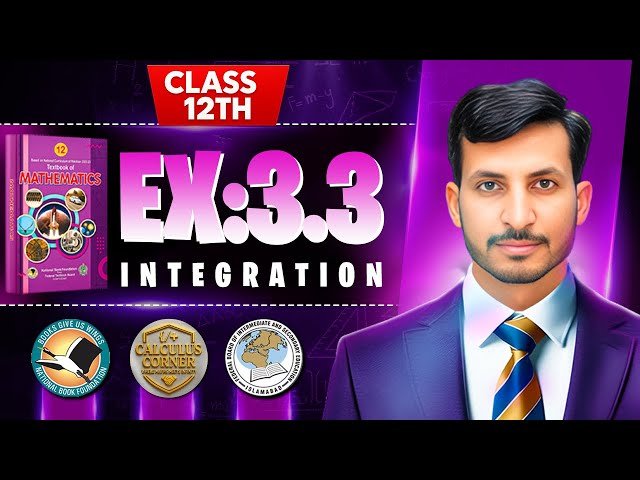 Exercise 3.3 Class 12 maths || NBF New Book 2025 || ex 3.3 Class 12 maths NBF || by Calculus Corner