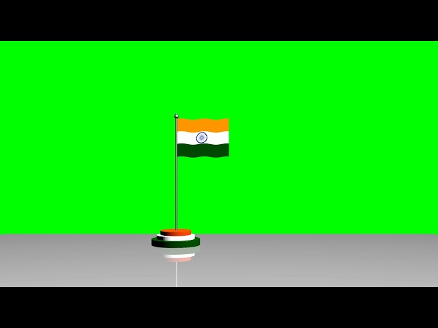 Our National Flag Green Mat Animation Video || HD Video || Free Download || #svdigitals