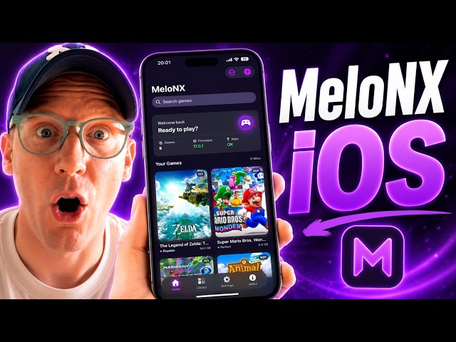 MeloNX Emulator iOS - How To Play Nintendo Switch Games on iOS [2026]