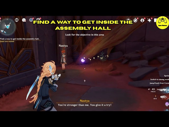 Find A Way To Get Inside The Assembly Hall Genshin Impact