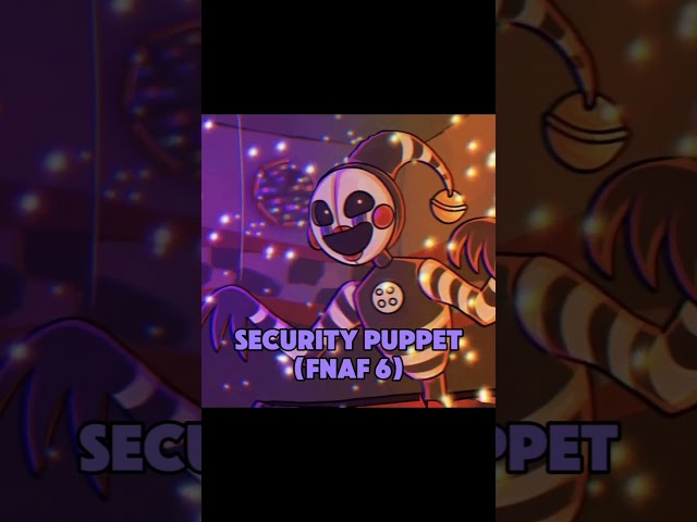 All Puppets in FNAF #puppet #nightmarionne #fnaf #viral #lefty #fanmade #fnafshorts #shorts
