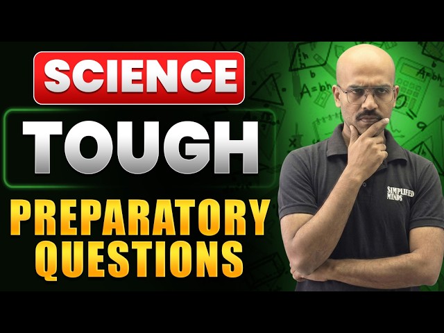 SSLC Science Board Exam 2026 | Preparatory Exam Application Questions | SimplifiedMinds