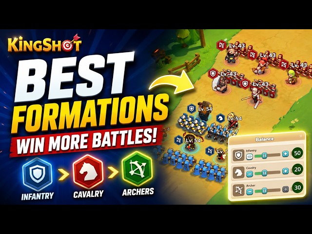 STOP Using the Wrong Formation! Win More Battles in Kingshot