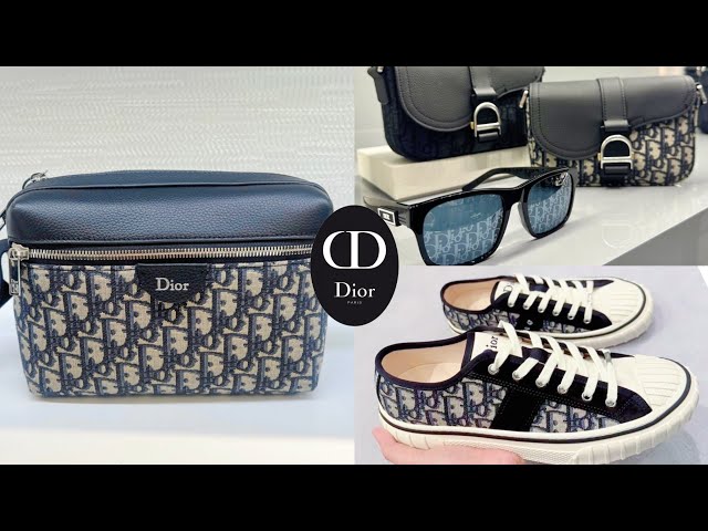 NEW at men's DIOR 🕵️ DIOR RIDER & MINI SADDLE HERITAGE MESSENGER BAGS🕵️DIOR HOOPER LOW-TOP SNEAKER