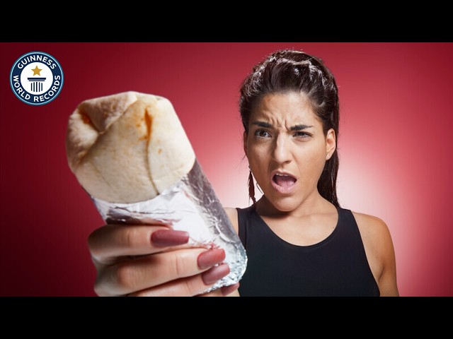 Leah Shutkever, A Speed Eating Record-Breaker | Guinness World Records