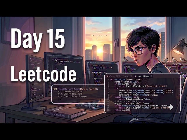 Until I Get a Job — Day 15 | Session 1 | Silent LeetCode ASMR