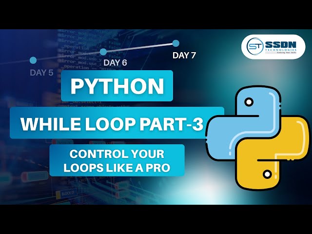 Python While Loop Tutorial (Part-3)