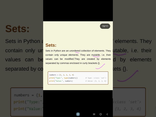 python  Set # python tutorial #programminglanguage #coding #tech #codingbat#programming#learntocode