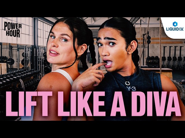 Bretman Rock Unleashes His Inner Gym Baddie with Ilona Maher 🔥 | Power Hour
