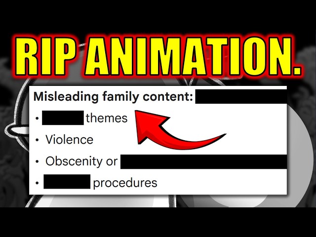 YouTube is Destroying Animation.