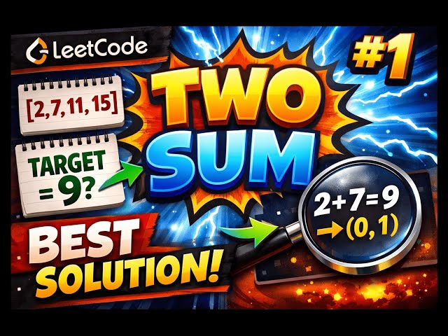 Two Sum problem | Leetcode problem 1