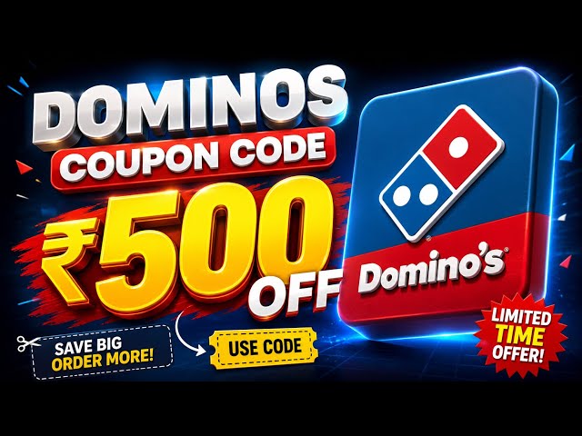 🔥 Domino’s Coupon Code Today 🍕 | Latest Working Domino’s Promo Codes & Best Pizza Deals 2026 💰⚡