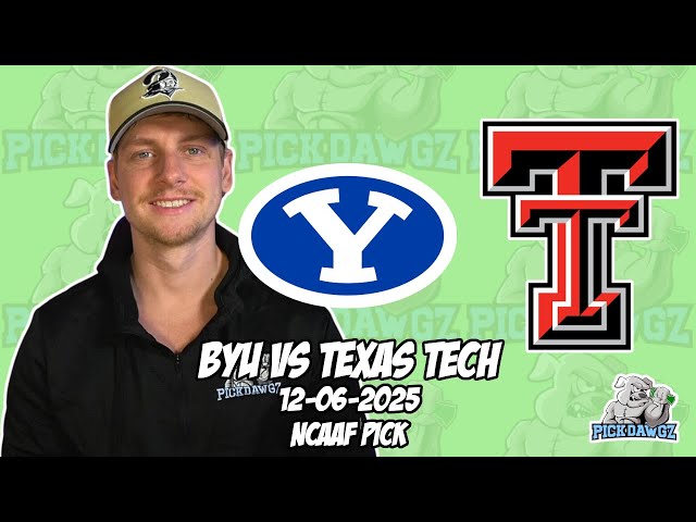 BYU vs Texas Tech 12/6/25 College Football Picks & Predictions | Week 15 NCAAF