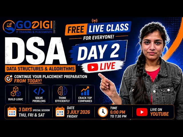 DSA Day 2 | Arrays Explained with Coding | FREE Live Class | Hindi