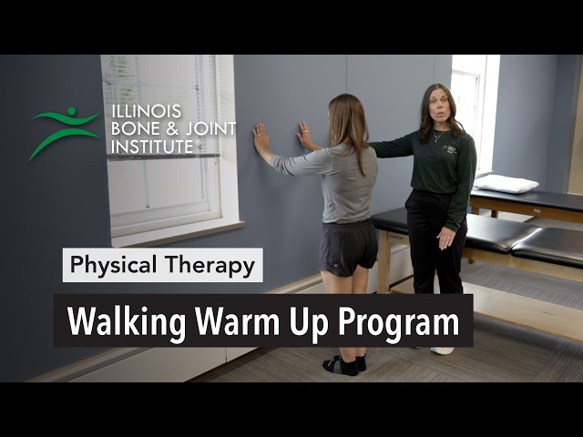 Walking Warm Up Program Physical Therapy Exercises