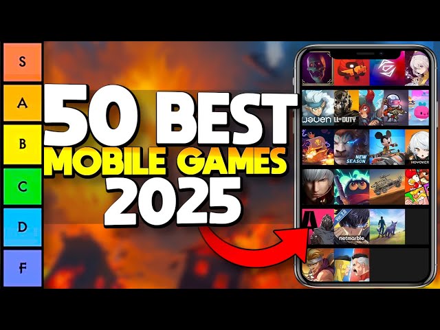 Ranking the BEST Mobile Games of 2024 & 2025 Android & iOS