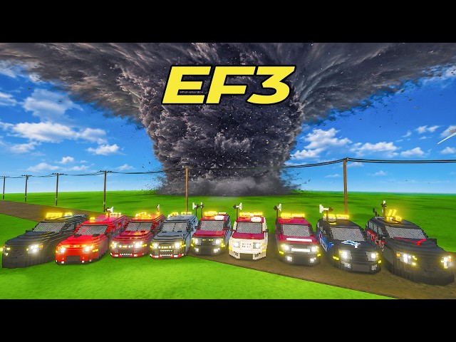 Every DOMINATOR Vehicle vs EF3 Tornado Levels | Teardown