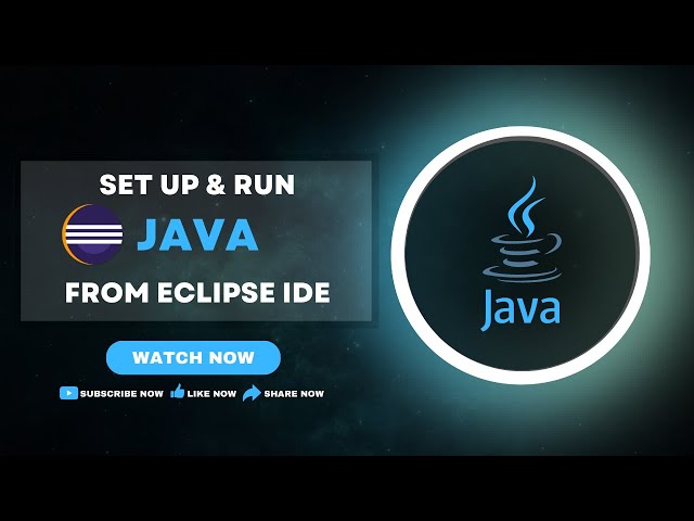 Setting Up Eclipse IDE and Run Java Code Made Easy - Step-by-Step Guide