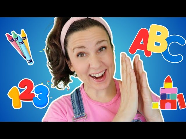 Learn Counting, ABCD & Phonics for Toddlers | First Words, Shapes, Colors & Fun Learning Activities