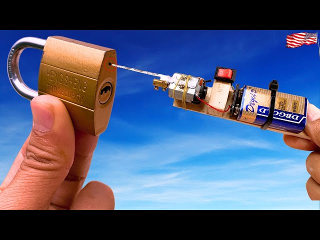 How to make a master key that can open any lock! The locksmith went crazy