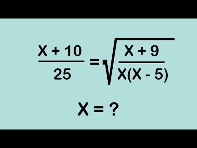 85% Failed l A Wonderful olympiad Radical Problem l Math Olympiad 