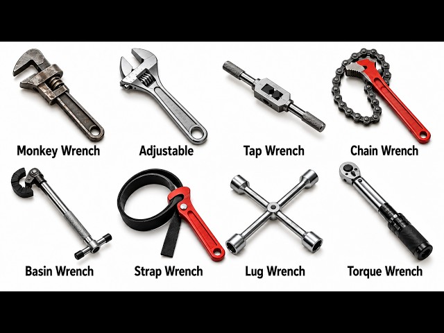 Every Wrench Type Explained In 12 Minutes