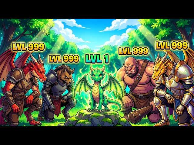 He Was Reincarnated as a DRAGON... With a Power So BROKEN, Monsters Begged to Serve Him