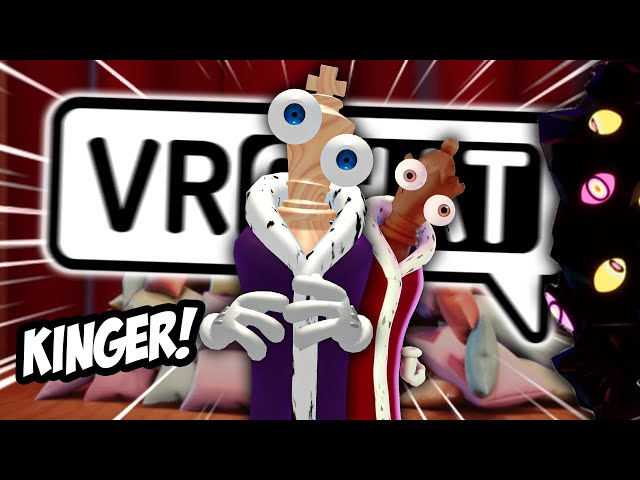 KINGER LOOKS FOR HIS WIFE IN VRCHAT! | The Amazing Digital Circus | Funny Moments