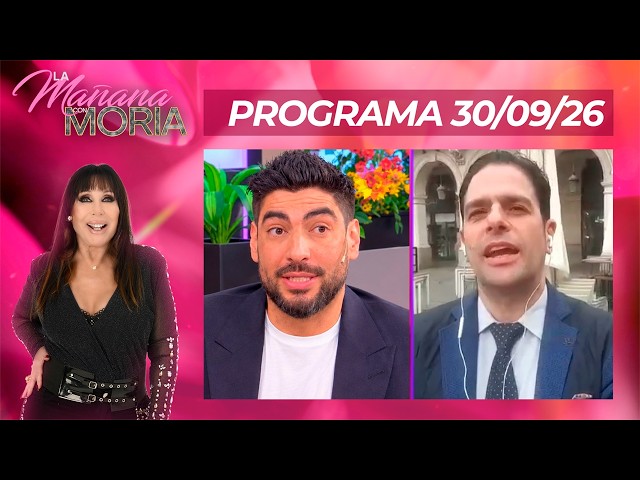 LA MAÑANA CON MORIA - PROGRAMA 30/09/26 - ¿CÓMO SON LOS DÍAS DE FACUNDO MOYANO EN ESPAÑA?