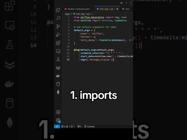 Use Airflow to automate, schedule and orchestrate your Python-based workflows and scripts
