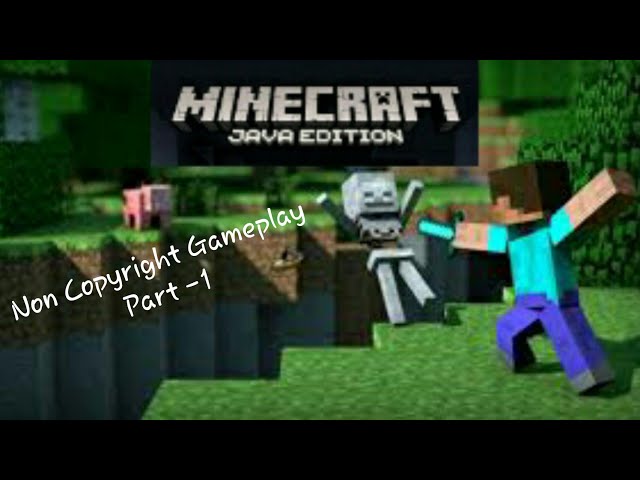 Free Non copy right Parkor Gameplay | Minecraft Java Edition Non copyright Gameplay 🎮