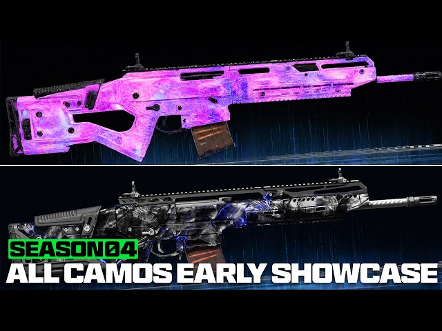 ALL 50+ Black Ops 7 Season 4 Animated Camos EARLY SHOWCASE! (Cherry Fizz, Storm, & MORE!)