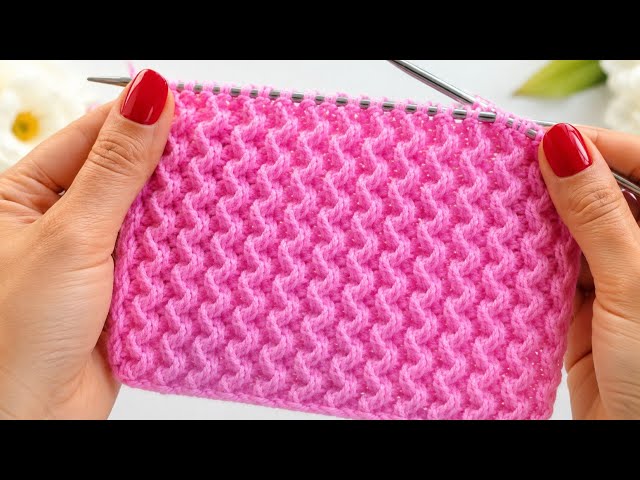 Beautiful Knitting Pattern | Easy & Stylish Two Needle Knitting Design | Sweater & Cardigan Pattern