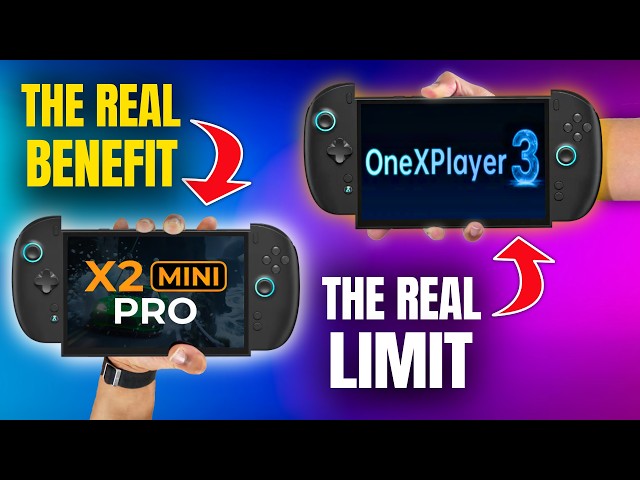 The truth about the Onexplayer 3 vs X2 Mini Pro