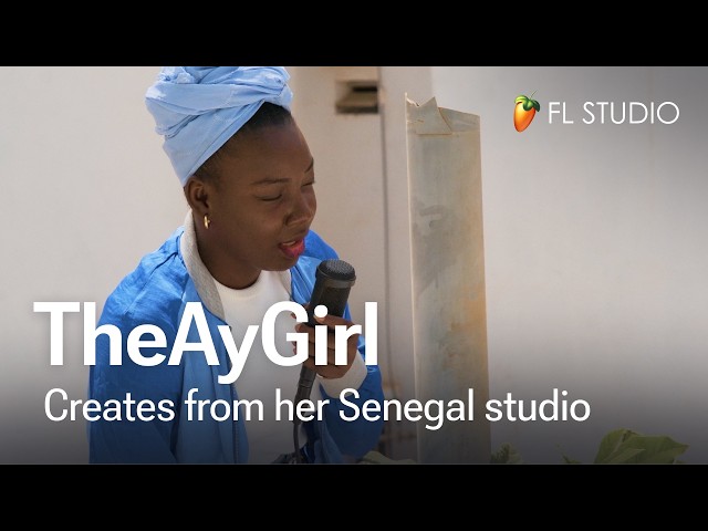 TheAyGirl creates from her Senegal studio