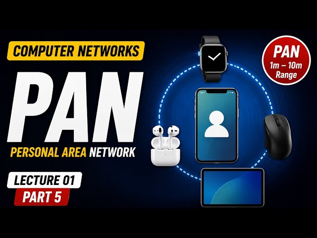 PAN Explained in the Easiest Way | Personal Area Network | Computer Networks for Beginners