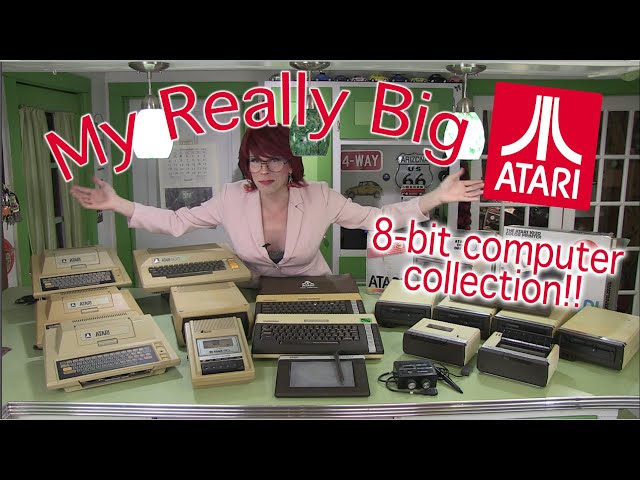 My Atari 8 bit Computer Collection! | Tara's Vintage Videogame Corner