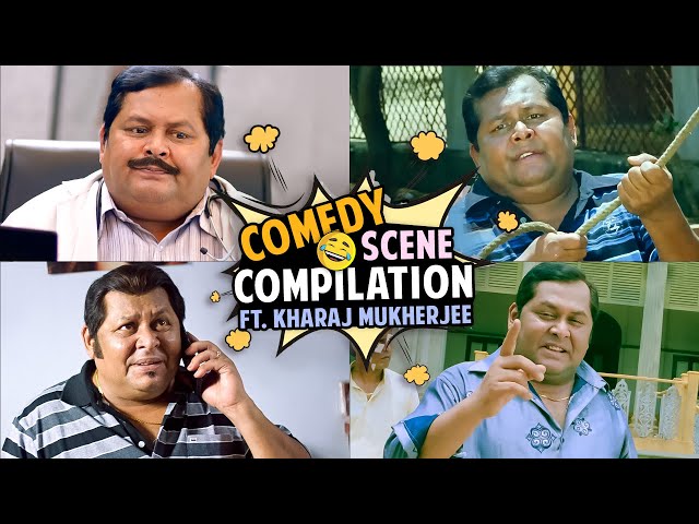 কেমন মাছ ধরেছি বড়শিতে | Comedy scene compilation ft. Kharaj Mukherjee | Movie Scene | SVF