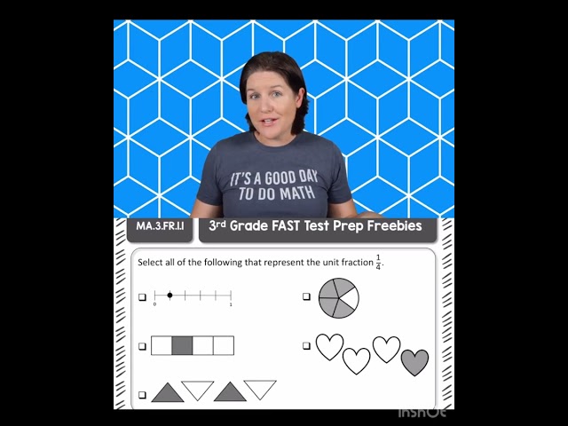 3rd Grade | Florida FAST Math Freebie | MA.3.FR.1.1