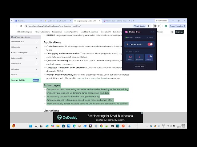 The Ultimate Digital Brain 🧠 Extension: Never Lose a Web Page Again