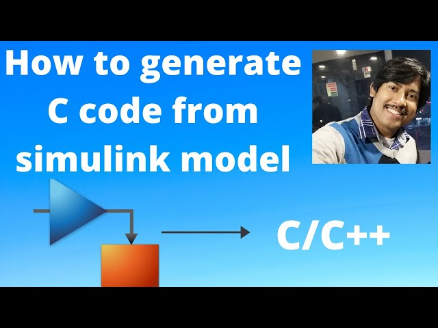 How to generate C code from simulink model