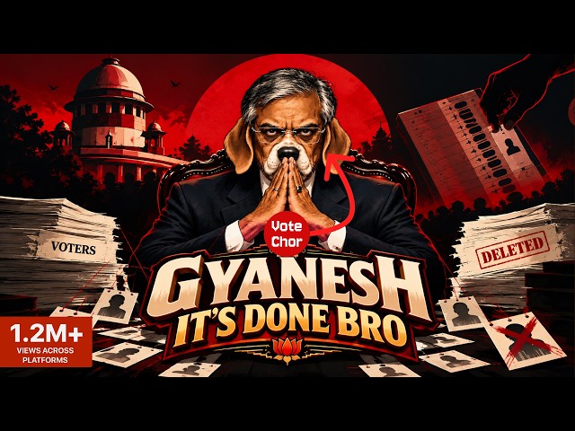 Gyanesh It’s Done Bro | Satirical Protest Song | ECI | CJP @CockroachjantapartyOnenation
