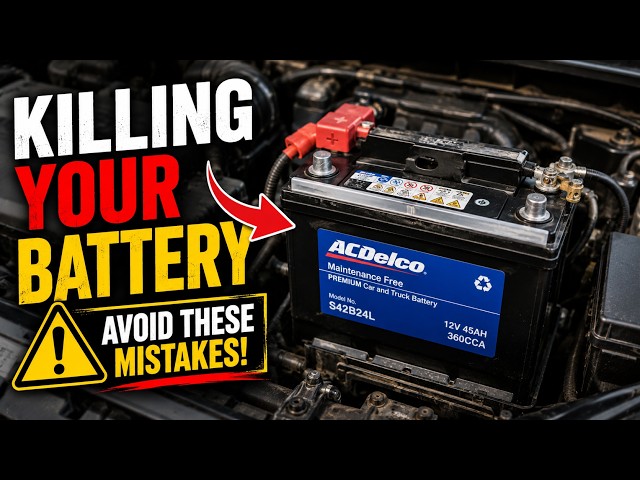 8 Habits That Are Secretly Killing Your Car Battery