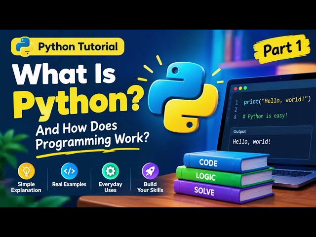 What Is Python? Learn Programming from Scratch | Part 1